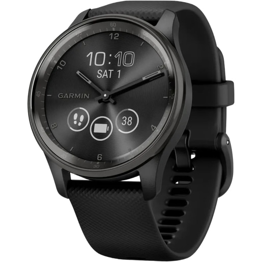 Smartwatch GARMIN Vivomove Trend, GPS, Android/iOS, silicon, Black Smartwatch GARMIN Vivomove Trend, GPS, Android/iOS, silicon, Black