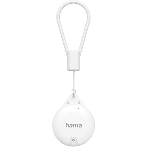 Key finder HAMA 185815, Bluetooth, compatibil Apple, alb Key finder HAMA 185815, Bluetooth, compatibil Apple, alb