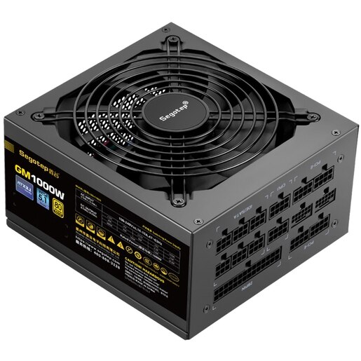 Sursa de alimentare SEGOTEP GM1000W ATX 3.0, 1000W, 140mm, 80 PLUS Gold, Full Modular Sursa de alimentare SEGOTEP GM1000W ATX 3.0, 1000W, 140mm, 80 PLUS Gold, Full Modular