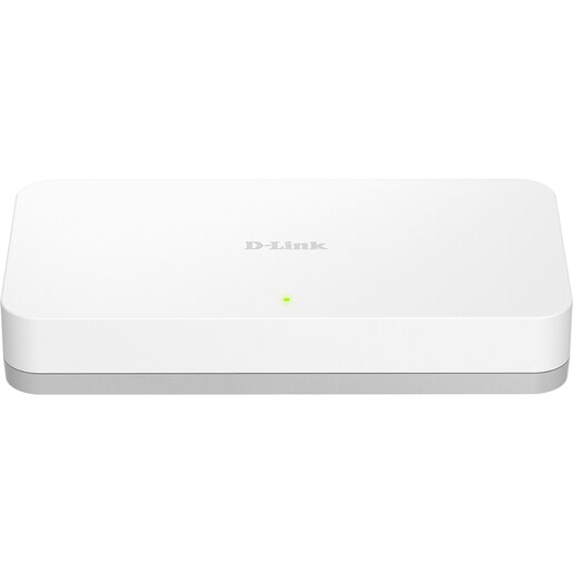 Switch D-LINK GO-SW-8G, 8 porturi Gigabit, alb Switch D-LINK GO-SW-8G, 8 porturi Gigabit, alb