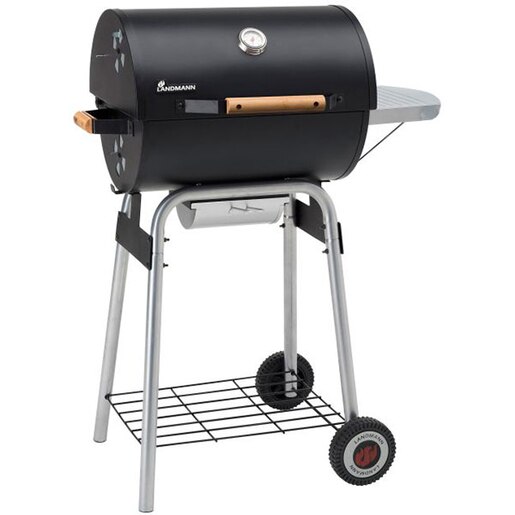 Gratar pe carbuni LANDMANN Black Taurus 440 31420, email, 72 x 44cm, negru Gratar pe carbuni LANDMANN Black Taurus 440 31420, email, 72 x 44cm, negru