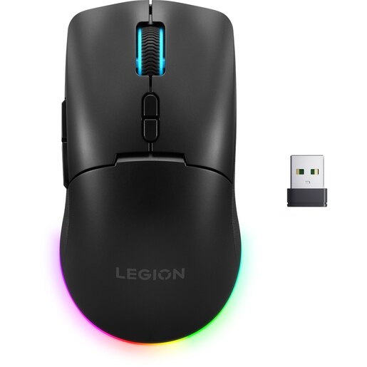Mouse Gaming Wireless LENOVO Legion M220, 5000 dpi, Eclipse Black Mouse Gaming Wireless LENOVO Legion M220, 5000 dpi, Eclipse Black