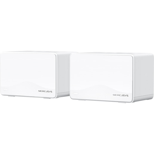 Sistem Wireless Mesh MERCUSYS Halo H25BE BE3600, Wi-Fi 7, Dual Band 688 + 2880 Mbps, 2 buc, alb Sistem Wireless Mesh MERCUSYS Halo H25BE BE3600, Wi-Fi 7, Dual Band 688 + 2880 Mbps, 2 buc, alb