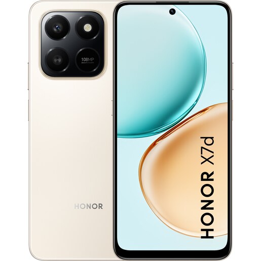 Telefon HONOR X7d, 128GB, 6GB RAM, Dual SIM, Desert Gold Telefon HONOR X7d, 128GB, 6GB RAM, Dual SIM, Desert Gold