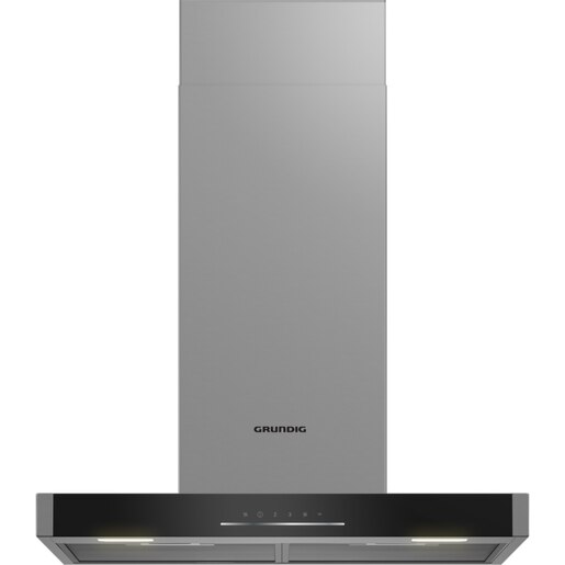Hota decorativa GRUNDIG GDKP2464BBSC, 1 motor, 700 m3/h, L 60 cm, negru-inox Hota decorativa GRUNDIG GDKP2464BBSC, 1 motor, 700 m3/h, L 60 cm, negru-inox