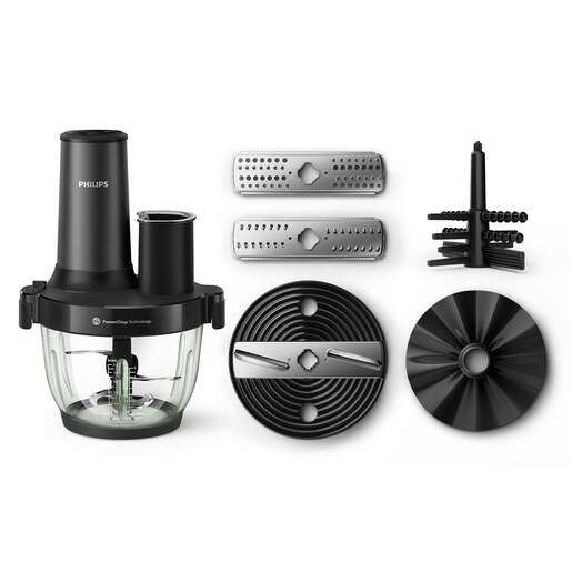Tocator PHILIPS Seria 5000 HR1507/00, 2l, 650W, 4 trepte viteza, negru Tocator PHILIPS Seria 5000 HR1507/00, 2l, 650W, 4 trepte viteza, negru