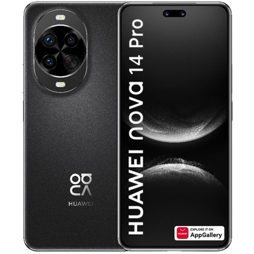 Telefon HUAWEI Nova 14 Pro, 512GB, 12GB RAM, Dual SIM, Black Telefon HUAWEI Nova 14 Pro, 512GB, 12GB RAM, Dual SIM, Black