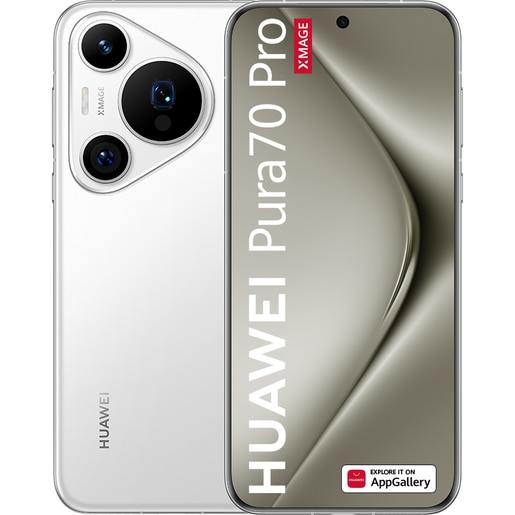 Telefon HUAWEI Pura 70 Pro, 512GB, 12GB RAM, Dual SIM, White Telefon HUAWEI Pura 70 Pro, 512GB, 12GB RAM, Dual SIM, White