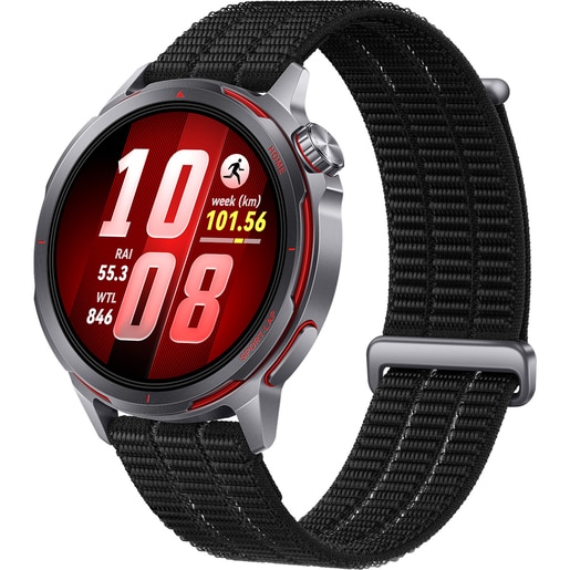 Smartwatch HUAWEI Watch GT Runner 2, GPS, Android/iOS, Black AirDry Woven Strap Smartwatch HUAWEI Watch GT Runner 2, GPS, Android/iOS, Black AirDry Woven Strap