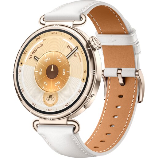 Smartwatch HUAWEI Watch GT 6, 41mm, GPS, Android/iOS, White Composite Leather Strap Smartwatch HUAWEI Watch GT 6, 41mm, GPS, Android/iOS, White Composite Leather Strap
