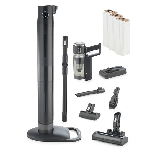 Aspirator vertical HISENSE HVC676451DA, 0.5l, 25.2V, autonomie max 60 min, negru Aspirator vertical HISENSE HVC676451DA, 0.5l, 25.2V, autonomie max 60 min, negru