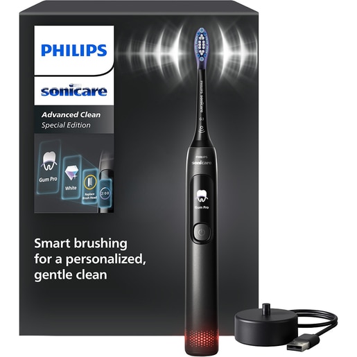 Periuta de dinti electrica PHILIPS Sonicare Advanced Clean HX3792/11, 31000 miscari/min, 5 programe, 1 capat, negru Periuta de dinti electrica PHILIPS Sonicare Advanced Clean HX3792/11, 31000 miscari/min, 5 programe, 1 capat, negru
