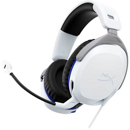 Casti Gaming HyperX Cloud Stinger 2 PlayStation, Stereo, PS5/PS4/PC, 3.5mm, alb Casti Gaming HyperX Cloud Stinger 2 PlayStation, Stereo, PS5/PS4/PC, 3.5mm, alb