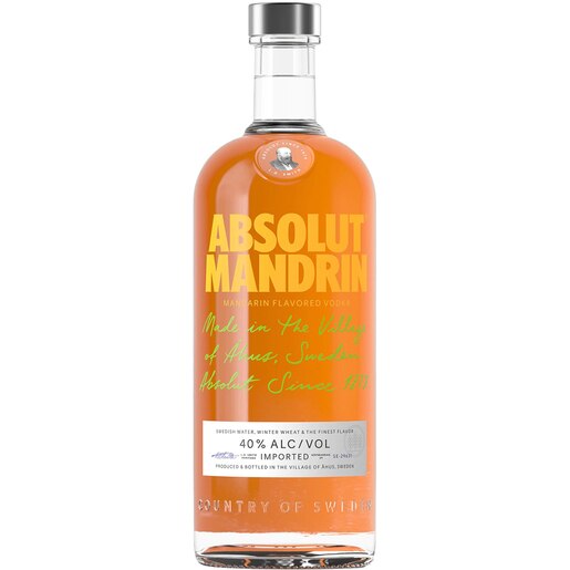 Vodka Absolut Mandarin, 1L Vodka Absolut Mandarin, 1L