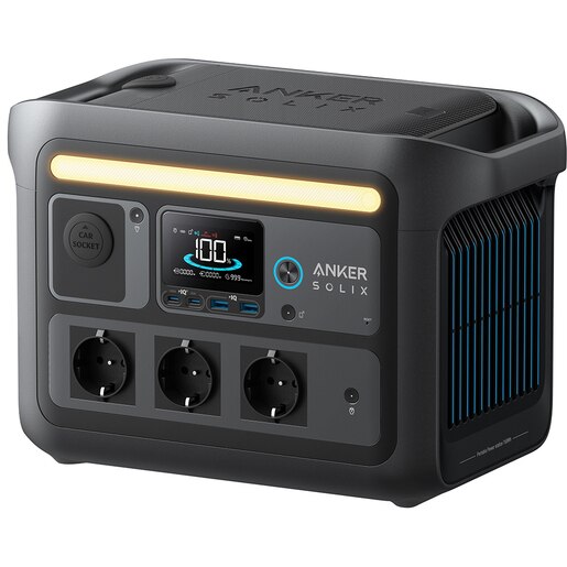 Statie de incarcare ANKER Solix C800X, 768Wh, 1200W, negru Statie de incarcare ANKER Solix C800X, 768Wh, 1200W, negru