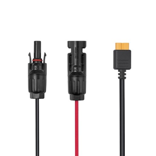 Cablu ECOFLOW Solar MC4 - XT60I-F, 5m, negru Cablu ECOFLOW Solar MC4 - XT60I-F, 5m, negru