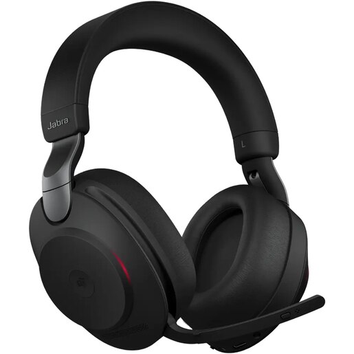 Casti Wireless teleconferinta JABRA Evolve2 85, Link 380/390a, Stereo, Noise Cancelling, Bluetooth, USB-C, negru Casti Wireless teleconferinta JABRA Evolve2 85, Link 380/390a, Stereo, Noise Cancelling, Bluetooth, USB-C, negru