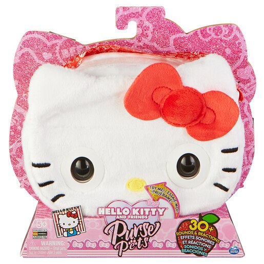 Jucarie interactiva SPINMASTER Purse Pets Bag Trendy Treats - Hello Kitty si prietenii 6065146, 5 ani+, multicolor Jucarie interactiva SPINMASTER Purse Pets Bag Trendy Treats - Hello Kitty si prietenii 6065146, 5 ani+, multicolor