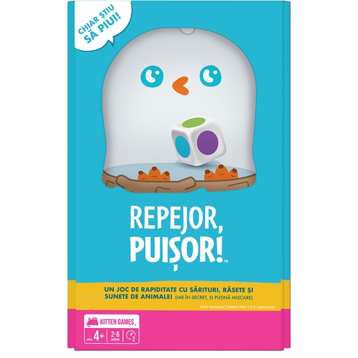 Joc de societate ASMODEE Repejor puisor EKIHUCB01, 4 ani+, 2-6 jucatori Joc de societate ASMODEE Repejor puisor EKIHUCB01, 4 ani+, 2-6 jucatori