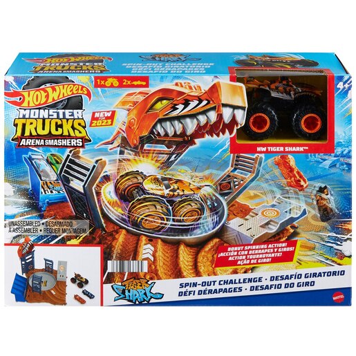 Set masinuta HOT WHEELS Monster Trucks Arena Smashers HNB93, 4 ani+, multicolor Set masinuta HOT WHEELS Monster Trucks Arena Smashers HNB93, 4 ani+, multicolor
