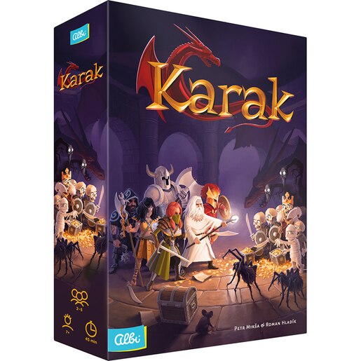 Joc de societate ALBI Karak, 7 ani+, 2-5 jucatori Joc de societate ALBI Karak, 7 ani+, 2-5 jucatori