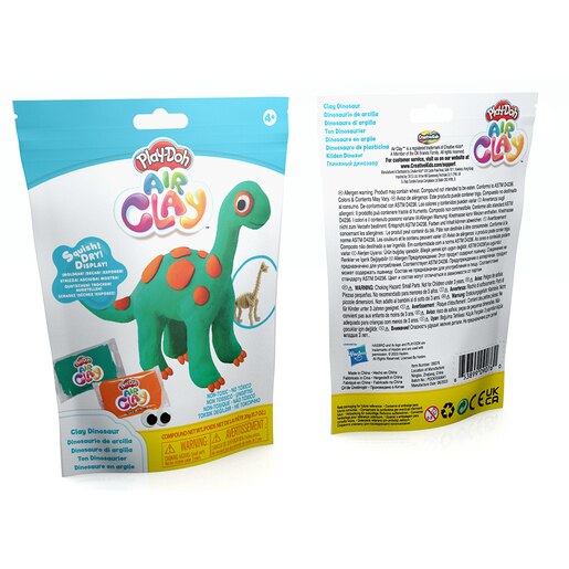 Set plastilina AIR CLAY Dinozauri 1100029422, 4 ani+, multicolor Set plastilina AIR CLAY Dinozauri 1100029422, 4 ani+, multicolor