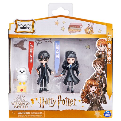 Set 2 figurine SPINMASTER Harry Potter si Cho Chang 6061832, 5 ani+, multicolor Set 2 figurine SPINMASTER Harry Potter si Cho Chang 6061832, 5 ani+, multicolor