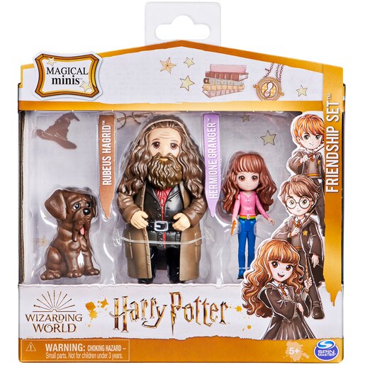 Set figurine SPINMASTER Harry Potter - Rubeus Hagrid si Hermione Granger, 5 ani+, multicolor Set figurine SPINMASTER Harry Potter - Rubeus Hagrid si Hermione Granger, 5 ani+, multicolor