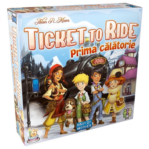 Joc de societate ASMODEE Ticket To Ride - Prima calatorie 721827, 6 ani+, 2-4 jucatori Joc de societate ASMODEE Ticket To Ride - Prima calatorie 721827, 6 ani+, 2-4 jucatori