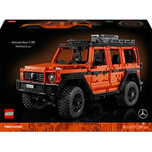 LEGO Technic: Mercedes-Benz G 500 Professional Line 42177, 18 ani+, 2891 piese LEGO Technic: Mercedes-Benz G 500 Professional Line 42177, 18 ani+, 2891 piese