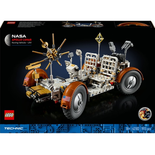 LEGO Technic: Roverul selenar din misiunile NASA Apollo 42182, 18 ani+, 1913 piese LEGO Technic: Roverul selenar din misiunile NASA Apollo 42182, 18 ani+, 1913 piese