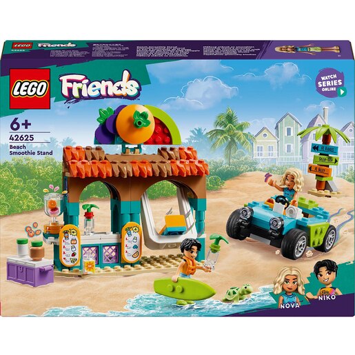 LEGO Friends: Chiosc de smoothie-uri pe plaja 42625, 6 ani+, 213 piese LEGO Friends: Chiosc de smoothie-uri pe plaja 42625, 6 ani+, 213 piese