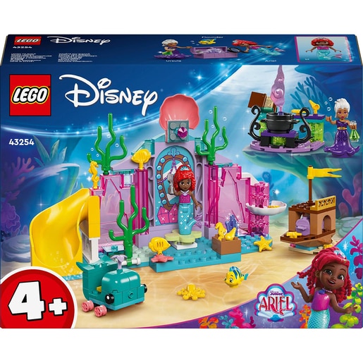LEGO Disney Princess: Pestera de cristal a lui Ariel 43254, 4 ani+, 141 piese LEGO Disney Princess: Pestera de cristal a lui Ariel 43254, 4 ani+, 141 piese