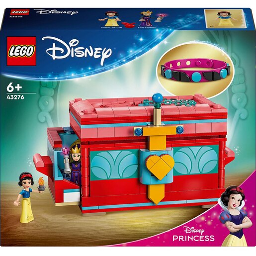 LEGO Disney Princess: Cutia cu bijuterii a Albei ca Zapada 43276, 6 ani+, 358 piese LEGO Disney Princess: Cutia cu bijuterii a Albei ca Zapada 43276, 6 ani+, 358 piese