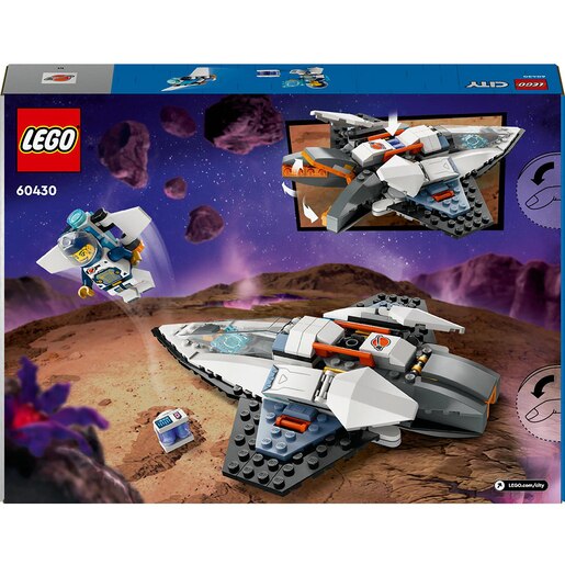 LEGO City: Nava spatiala interstelara 60430, 6 ani+, 240 piese LEGO City: Nava spatiala interstelara 60430, 6 ani+, 240 piese