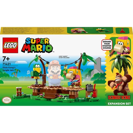 LEGO Super Mario: Concertul lui Dixie jungla - Set de extindere 71421, 7 ani+, 174 piese LEGO Super Mario: Concertul lui Dixie jungla - Set de extindere 71421, 7 ani+, 174 piese