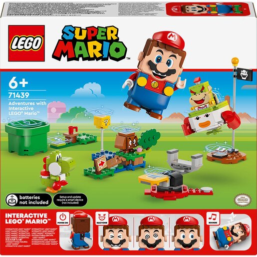LEGO Super Mario: Aventuri cu LEGO Mario interactiv 71439, 6 ani+, 218 piese LEGO Super Mario: Aventuri cu LEGO Mario interactiv 71439, 6 ani+, 218 piese