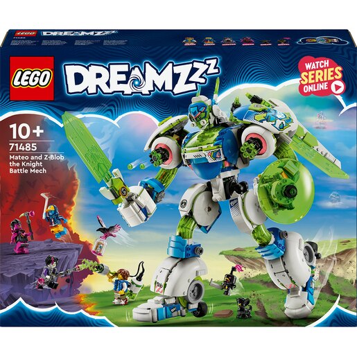 LEGO DREAMZzz: Robotul de lupta al lui Mateo si al Cavalerului Z-Blob 71485, 10 ani+, 1333 piese LEGO DREAMZzz: Robotul de lupta al lui Mateo si al Cavalerului Z-Blob 71485, 10 ani+, 1333 piese