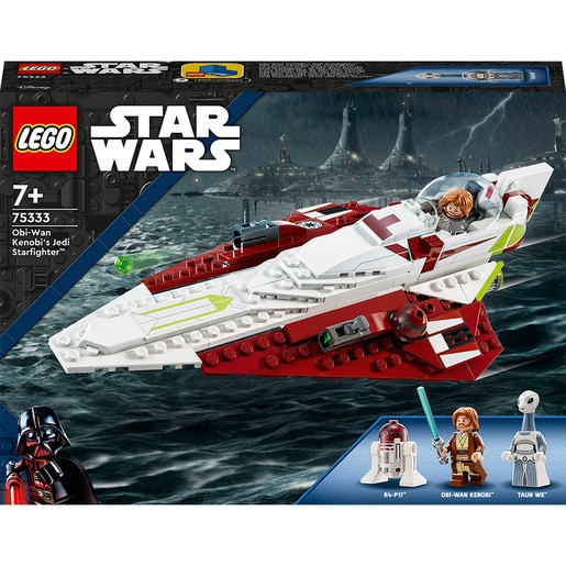 LEGO Star Wars: Jedi Starfighter-ul lui Obi-Wan Kenobi 75333, 7 ani+, 282 piese LEGO Star Wars: Jedi Starfighter-ul lui Obi-Wan Kenobi 75333, 7 ani+, 282 piese