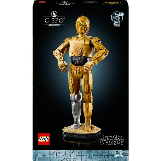 LEGO Star Wars: C-3PO 75398, 18 ani+, 1138 piese LEGO Star Wars: C-3PO 75398, 18 ani+, 1138 piese