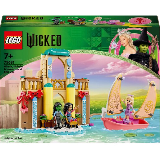 LEGO Wicked: Glinda Elphaba si Nessarose la Universitatea Shiz 75681, 7 ani+, 304 piese LEGO Wicked: Glinda Elphaba si Nessarose la Universitatea Shiz 75681, 7 ani+, 304 piese