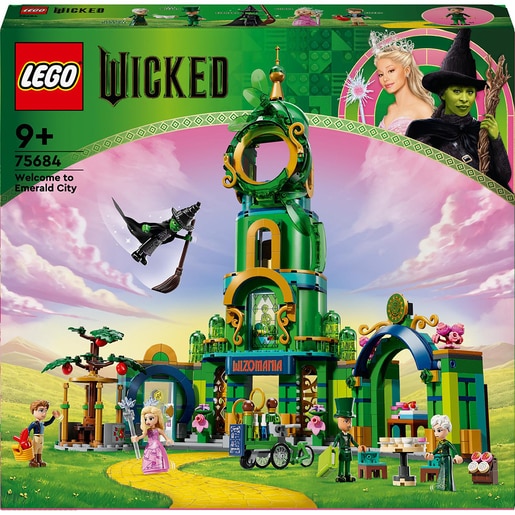 LEGO Wicked: Bun-venit in Orasul de Smarald 75684, 9 ani+, 945 piese LEGO Wicked: Bun-venit in Orasul de Smarald 75684, 9 ani+, 945 piese