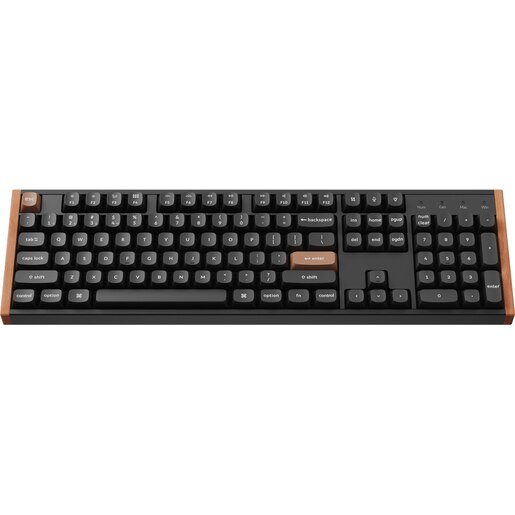 Tastatura Gaming Wireless mecanica KEYCHRON K10 HE, Bluetooth, USB, Layout US, negru Tastatura Gaming Wireless mecanica KEYCHRON K10 HE, Bluetooth, USB, Layout US, negru