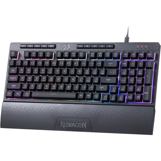 Tastatura Gaming REDRAGON Shiva K515, USB, Layout US, negru Tastatura Gaming REDRAGON Shiva K515, USB, Layout US, negru