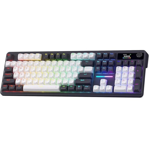 Tastatura Gaming Wireless mecanica REDRAGON Terraflare Pro, Bluetooth, USB, Layout US, negru Tastatura Gaming Wireless mecanica REDRAGON Terraflare Pro, Bluetooth, USB, Layout US, negru