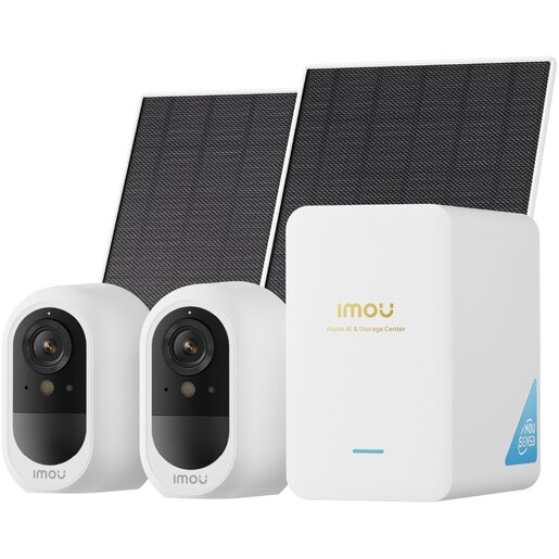 Camera IP Wireless exterior IMOU AOV Air 2, 3K, 5MP, IR, alb Camera IP Wireless exterior IMOU AOV Air 2, 3K, 5MP, IR, alb