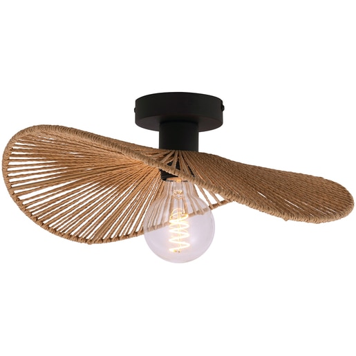 Plafoniera KLAUSEN Elite PL1 KL100076, E27, IP20, natur Plafoniera KLAUSEN Elite PL1 KL100076, E27, IP20, natur