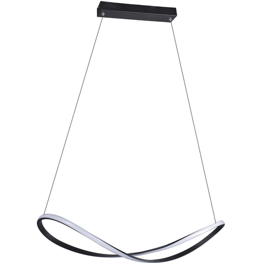 Lustra KLAUSEN Emotion SP1 KL142101, 30W, 2000lm, negru Lustra KLAUSEN Emotion SP1 KL142101, 30W, 2000lm, negru