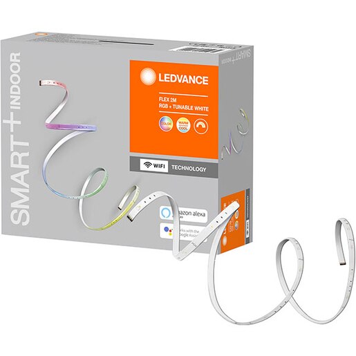 Banda LED Smart LEDVANCE FLEX RGBTW 2M, Wi-Fi, RGB, 8.5W, 550lm, 2m Banda LED Smart LEDVANCE FLEX RGBTW 2M, Wi-Fi, RGB, 8.5W, 550lm, 2m
