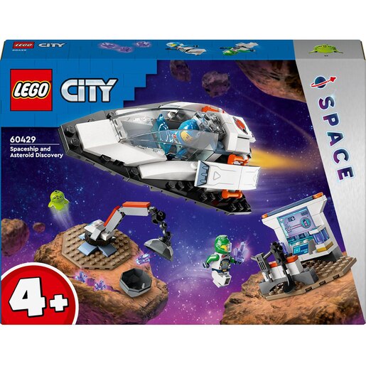 LEGO City: Nava spatiala si descoperirea unui asteroid 60429, 4 ani+, 126 piese LEGO City: Nava spatiala si descoperirea unui asteroid 60429, 4 ani+, 126 piese
